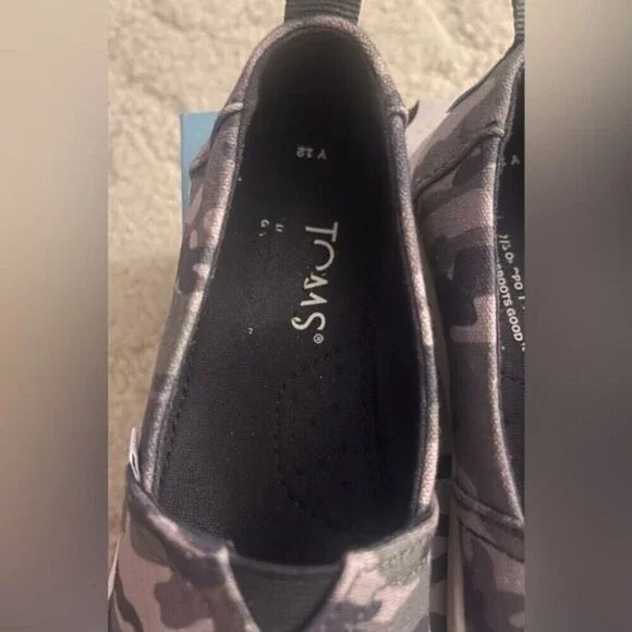 TOMS shoes  Camo Classics size 12T​​​ - Picture 6 of 6